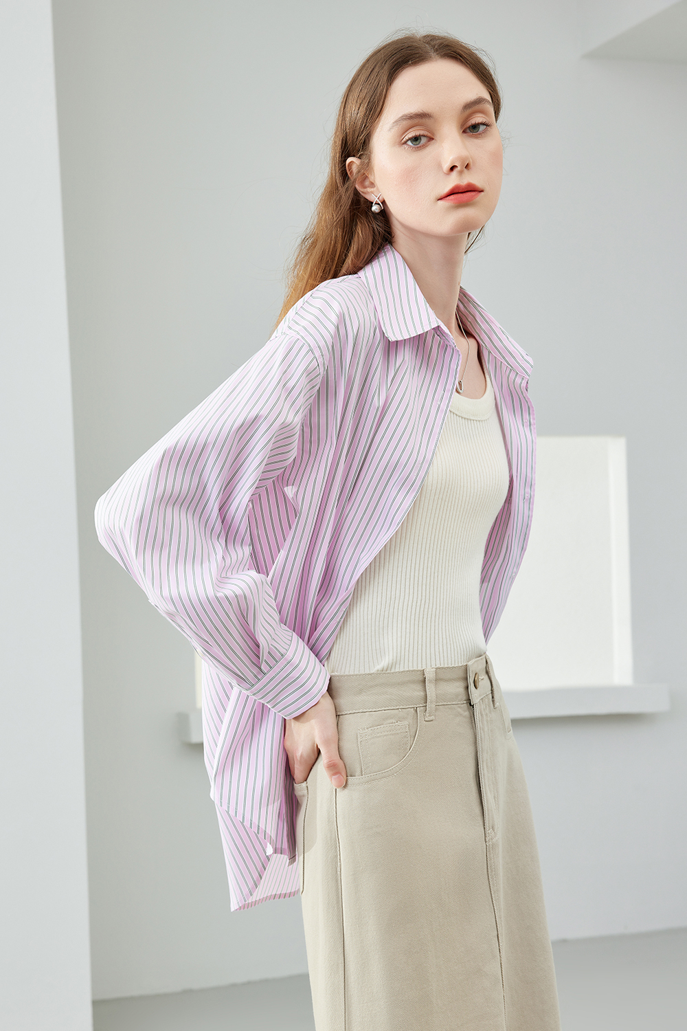 Spring Striped Shirt