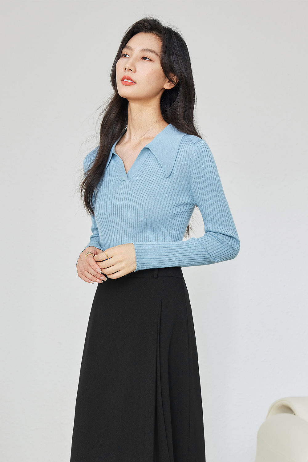 Slimming V-Neck Sweater