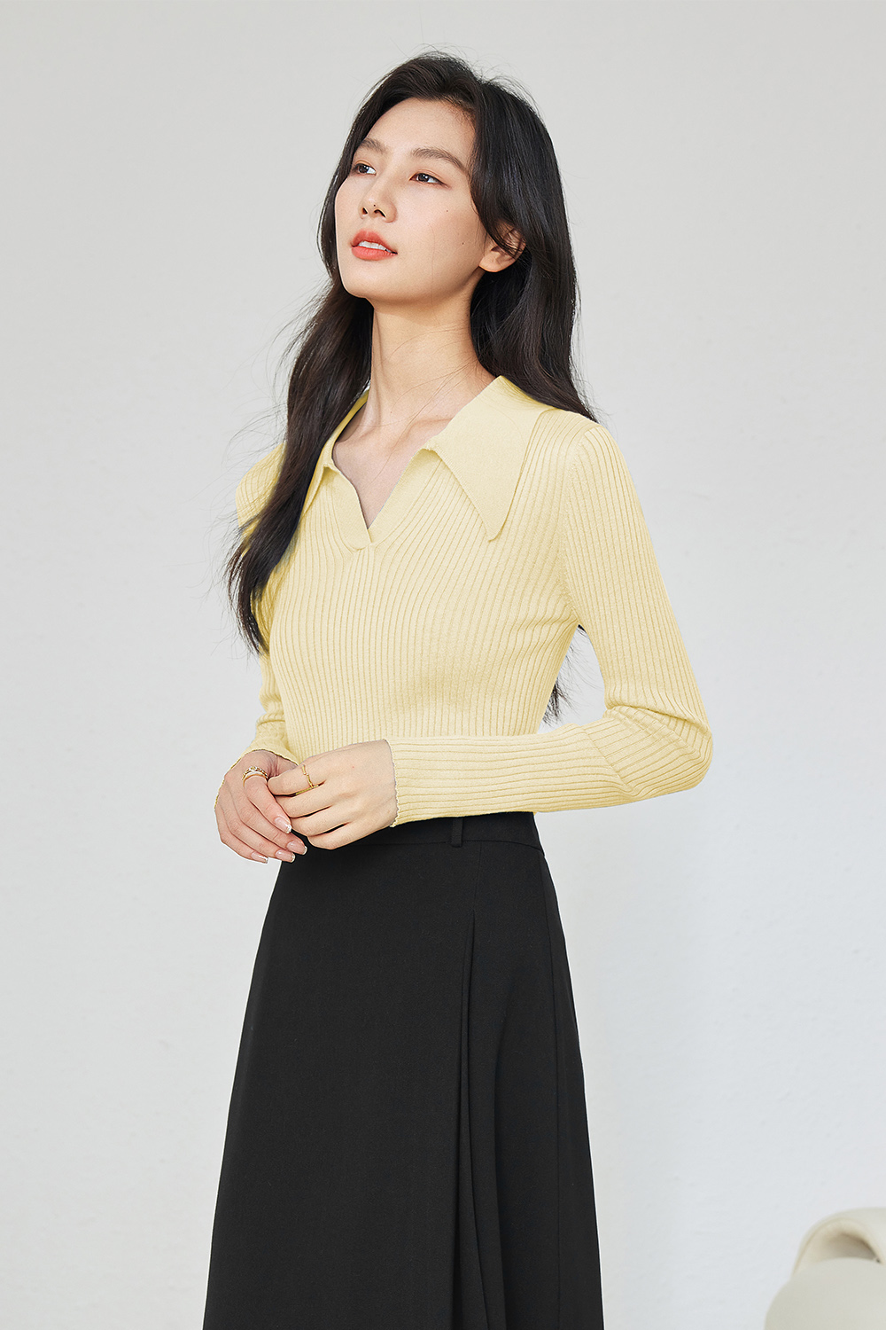 Slimming V-Neck Sweater