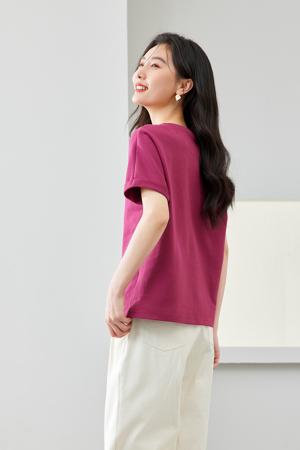 Simple Letter T-Shirt