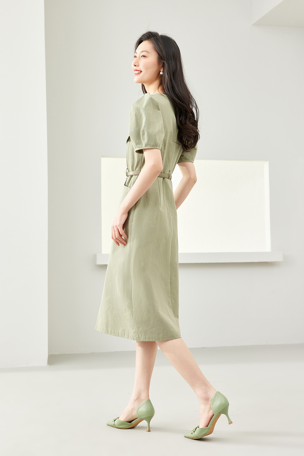 Small Fresh Waisted A-Line Skirt-VIMLYSTORE