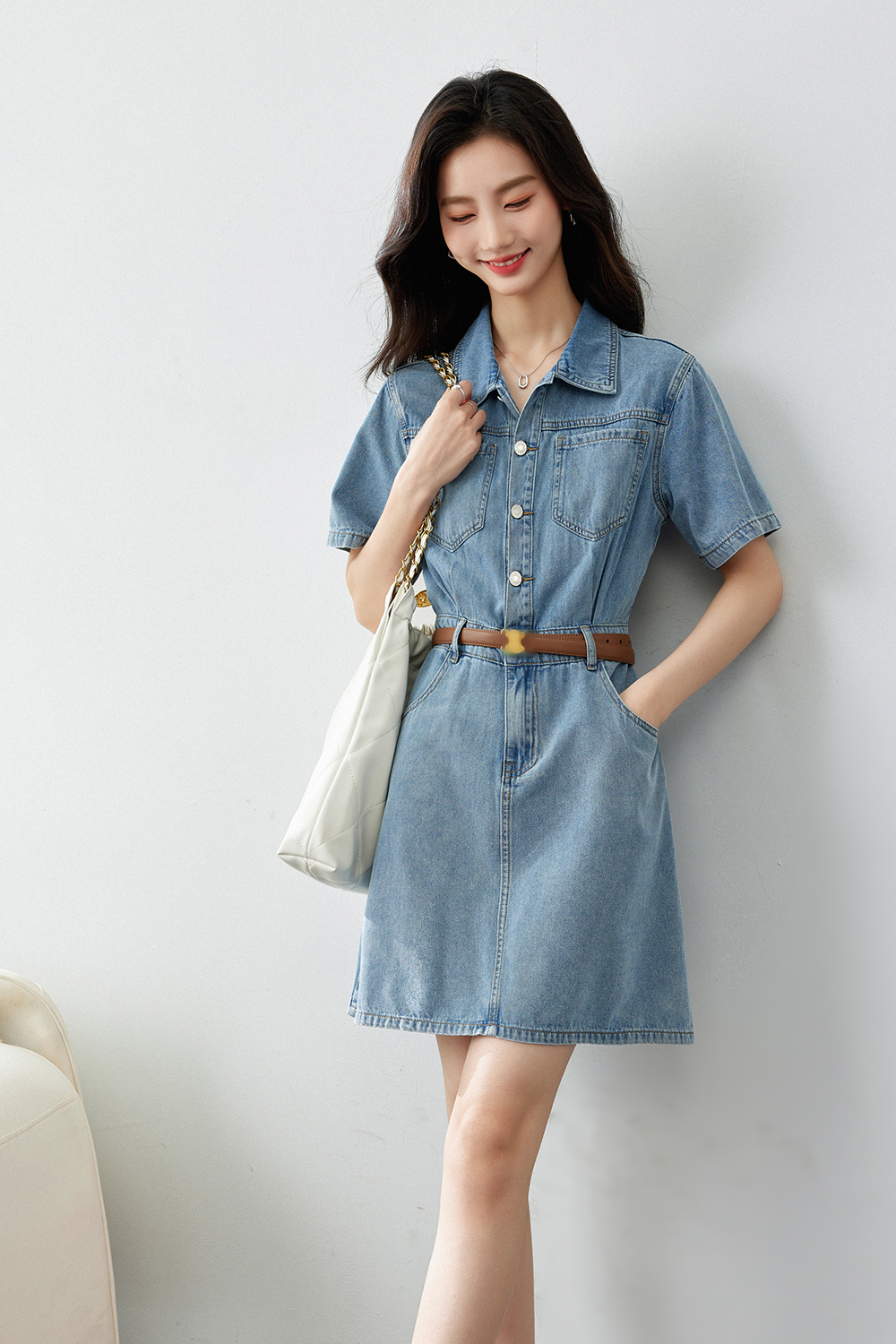 Shirt Denim Dress