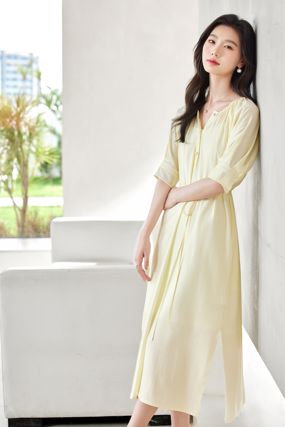 Casual Resort Lightweight Dress-VIMLYSTORE