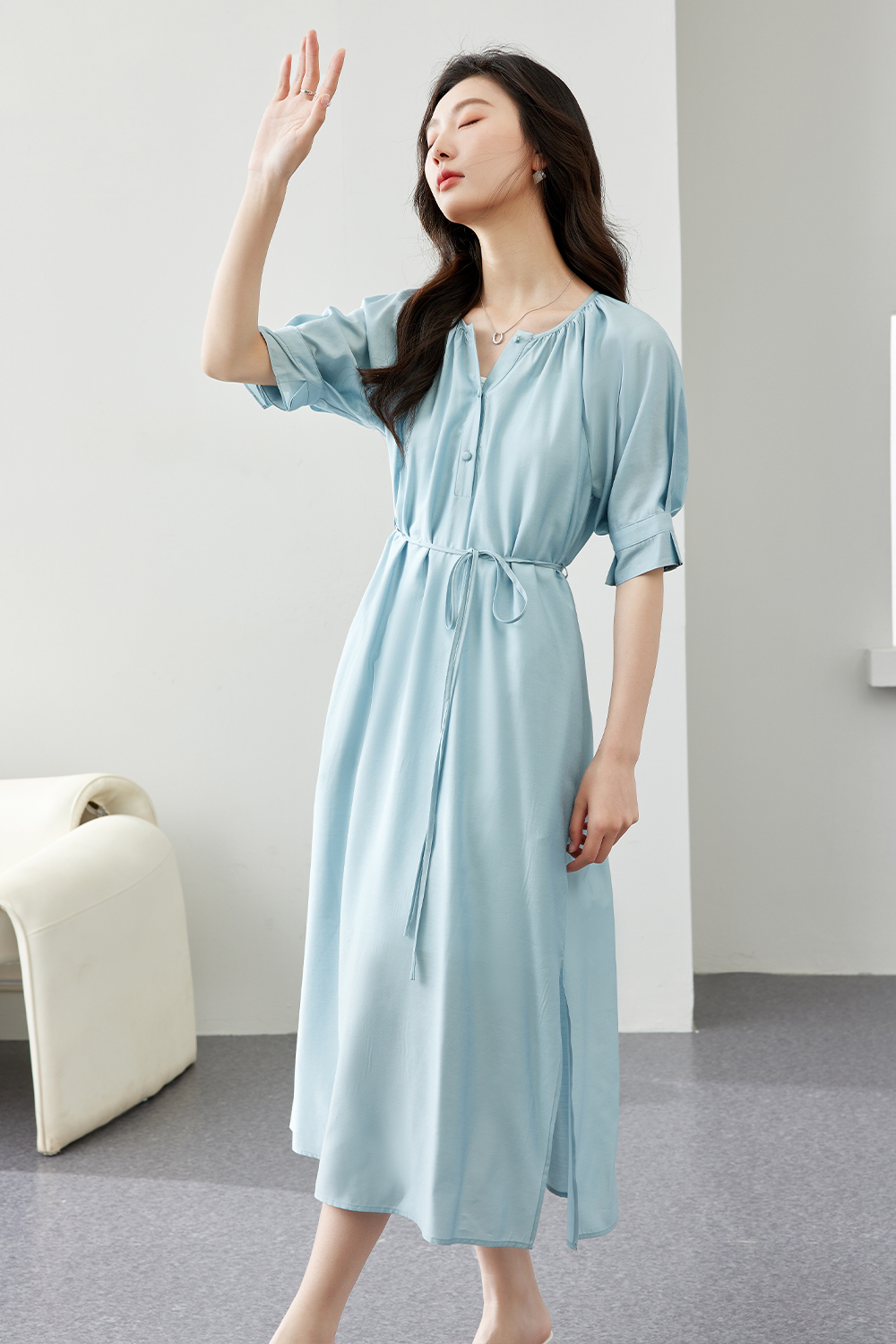 Casual Resort Lightweight Dress-VIMLYSTORE