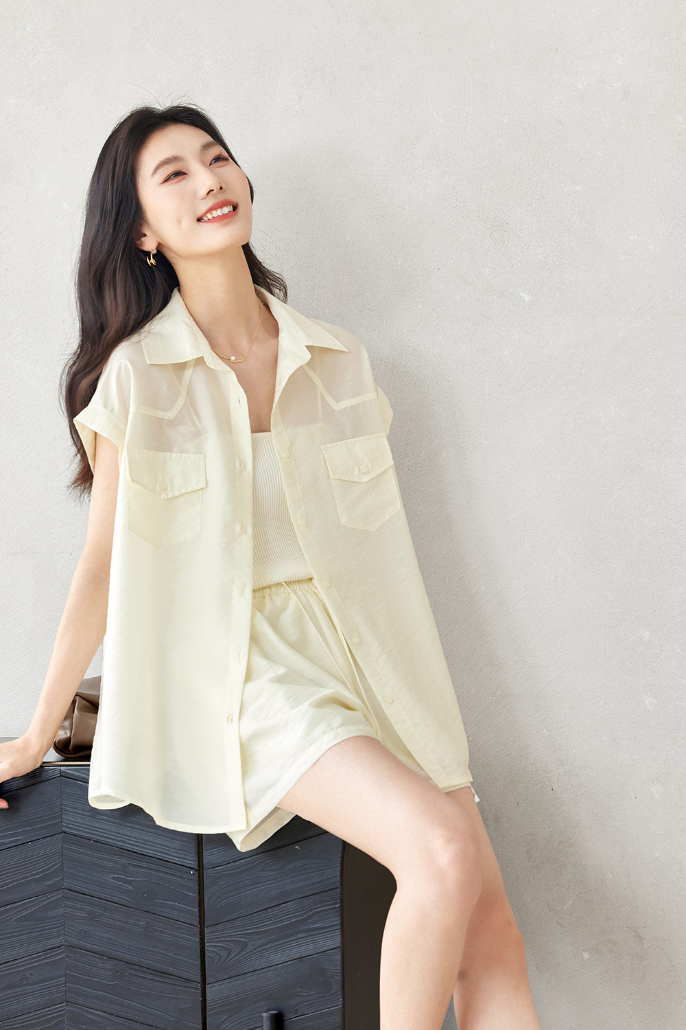 Summer Lightweight Hazy Suit