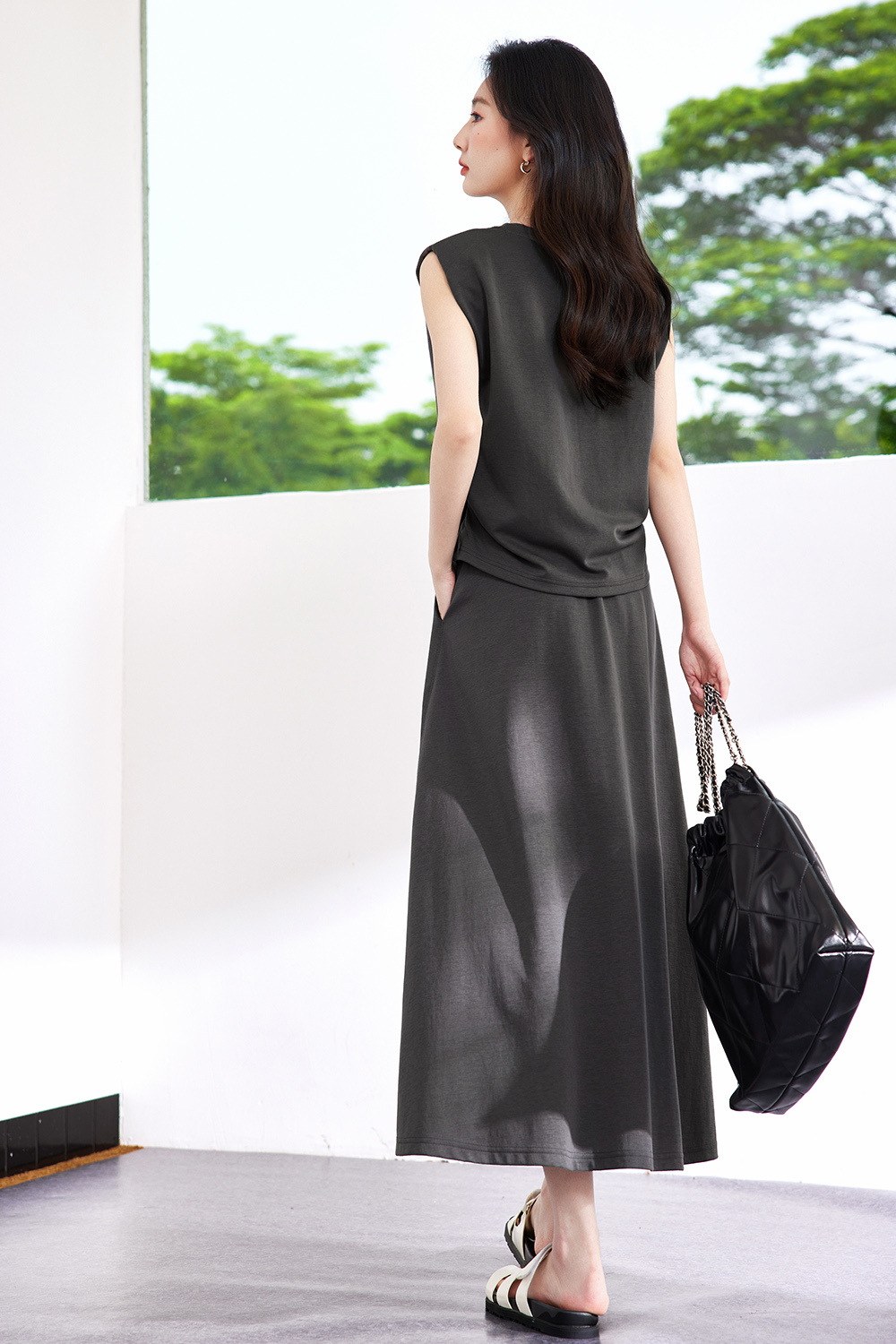 (暂无定价)Fashionable Printed Temperament Suit