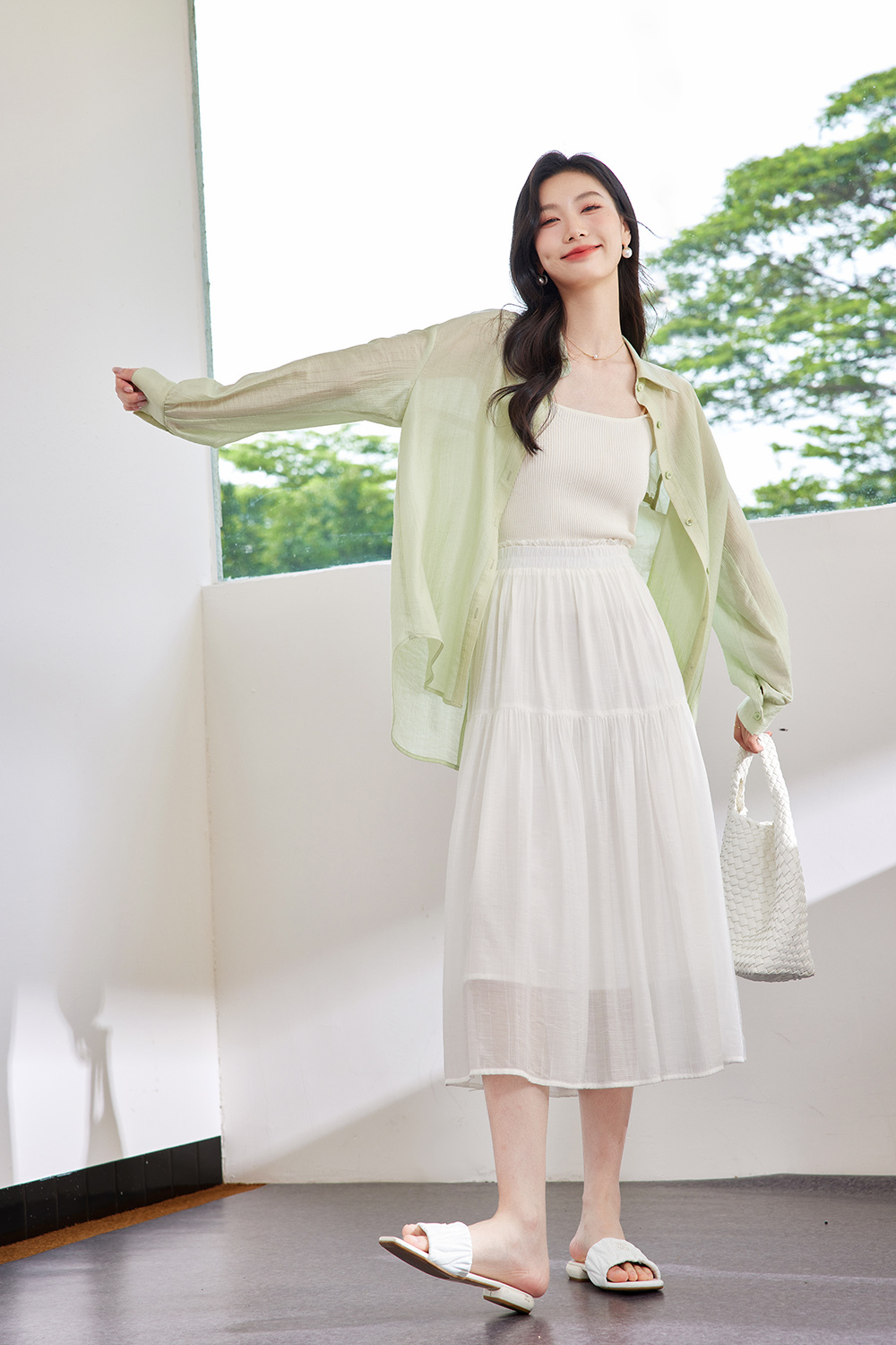 Lyocell Lightweight Sun Protection Shirt