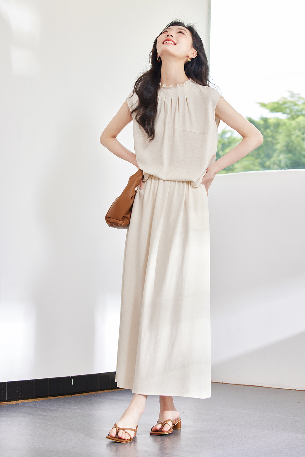 French Romantic Skirt Suit