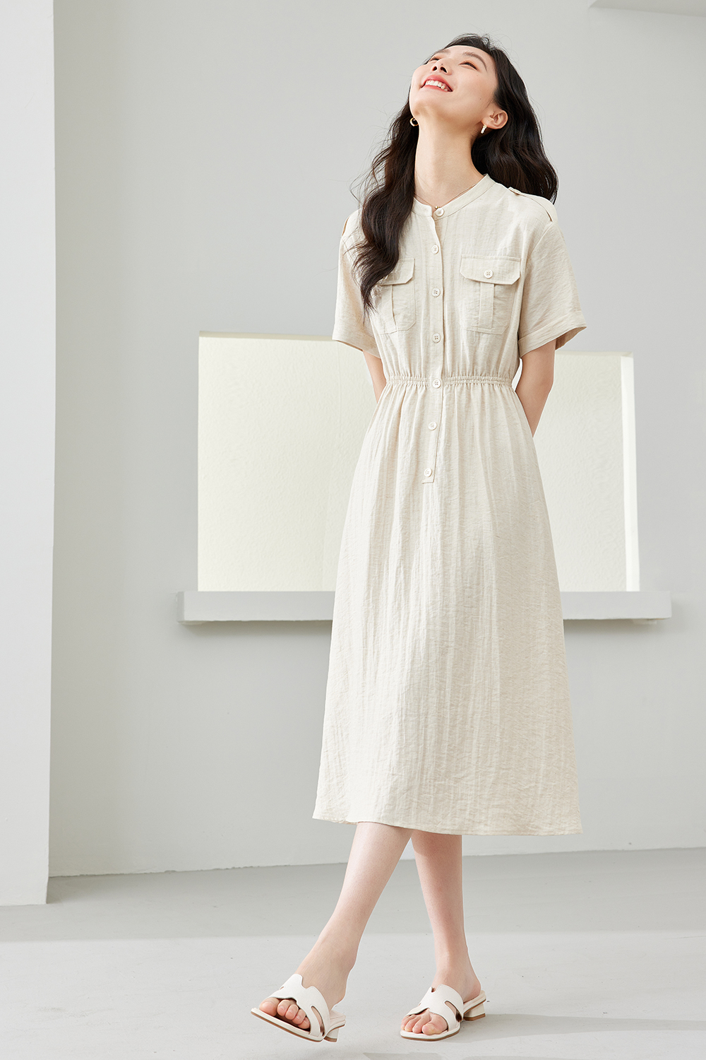Work Style A-Line Dress