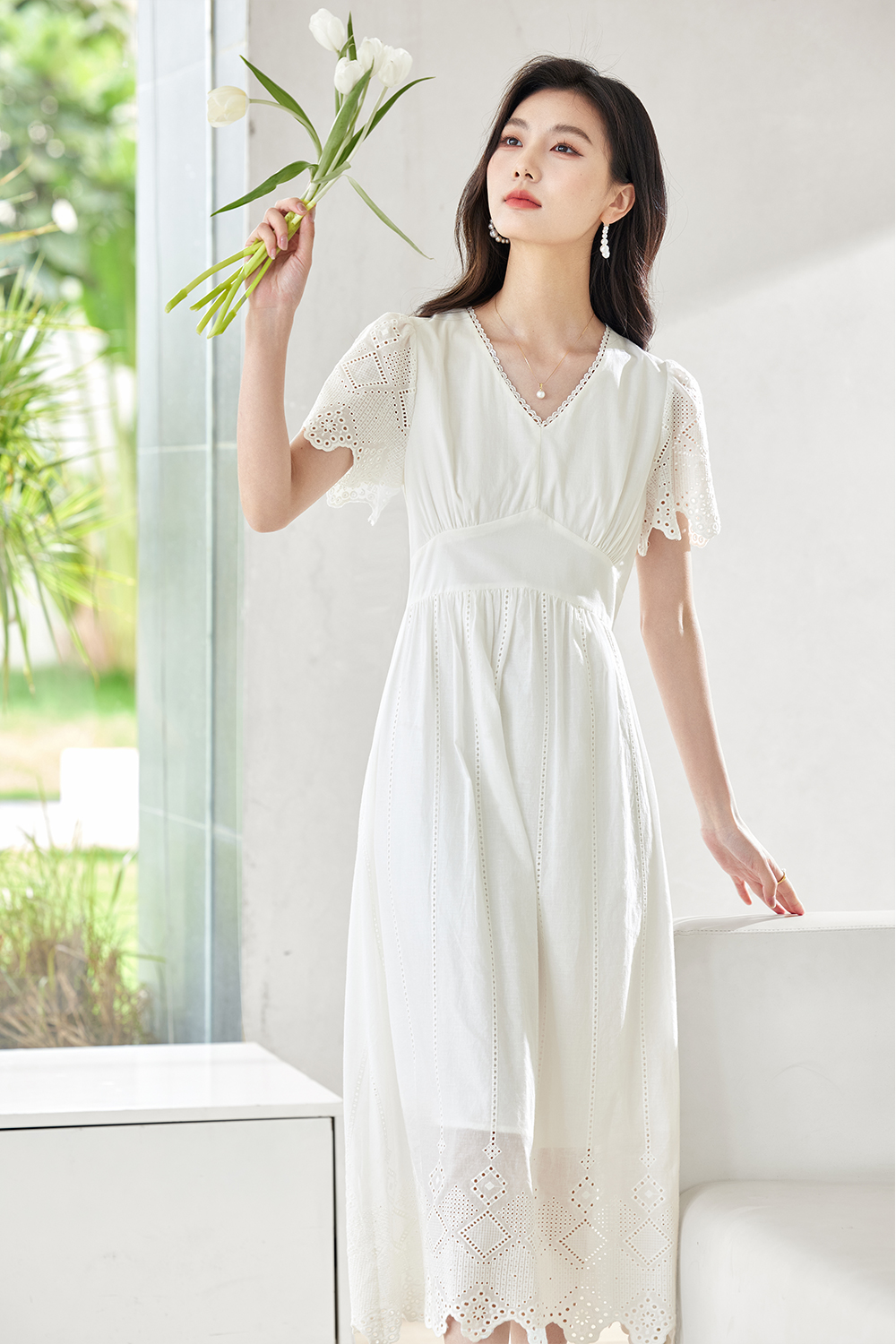 French Court Style Dress