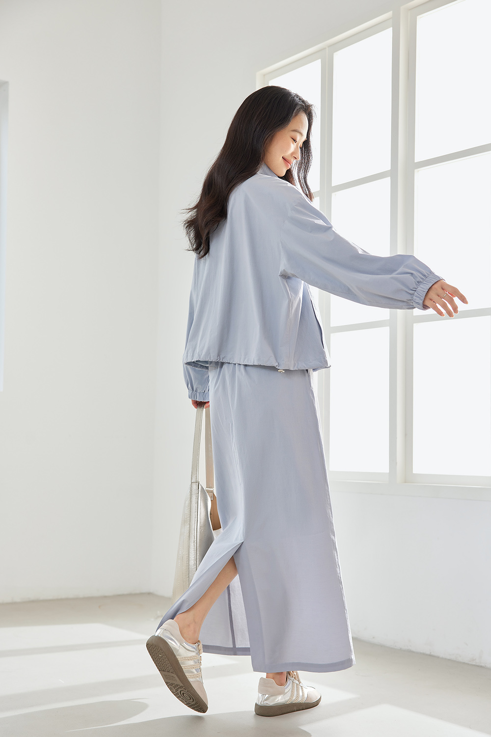 Stand Collar Workwear Casual Suit