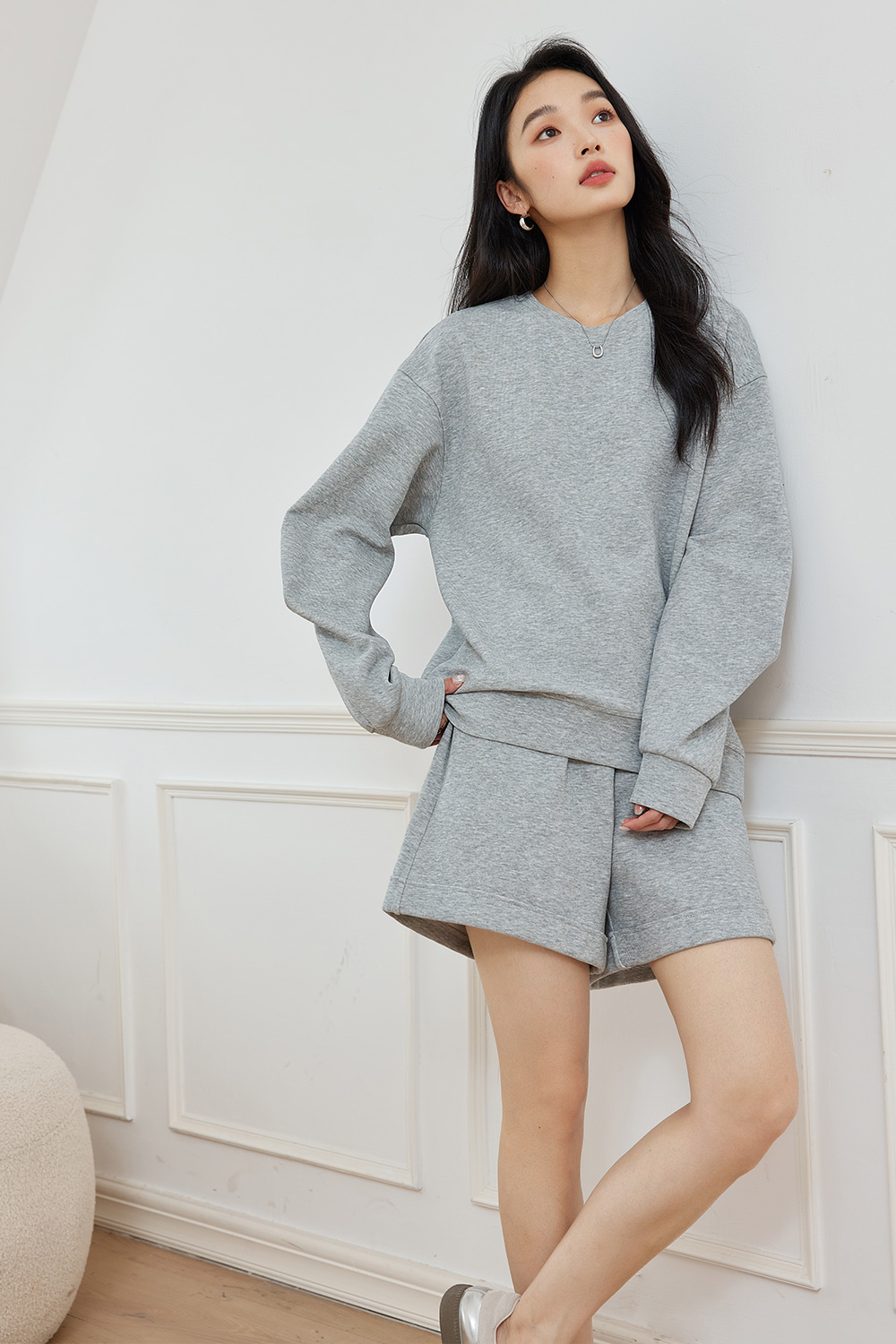 Casual Commuter Sweatshirt Set