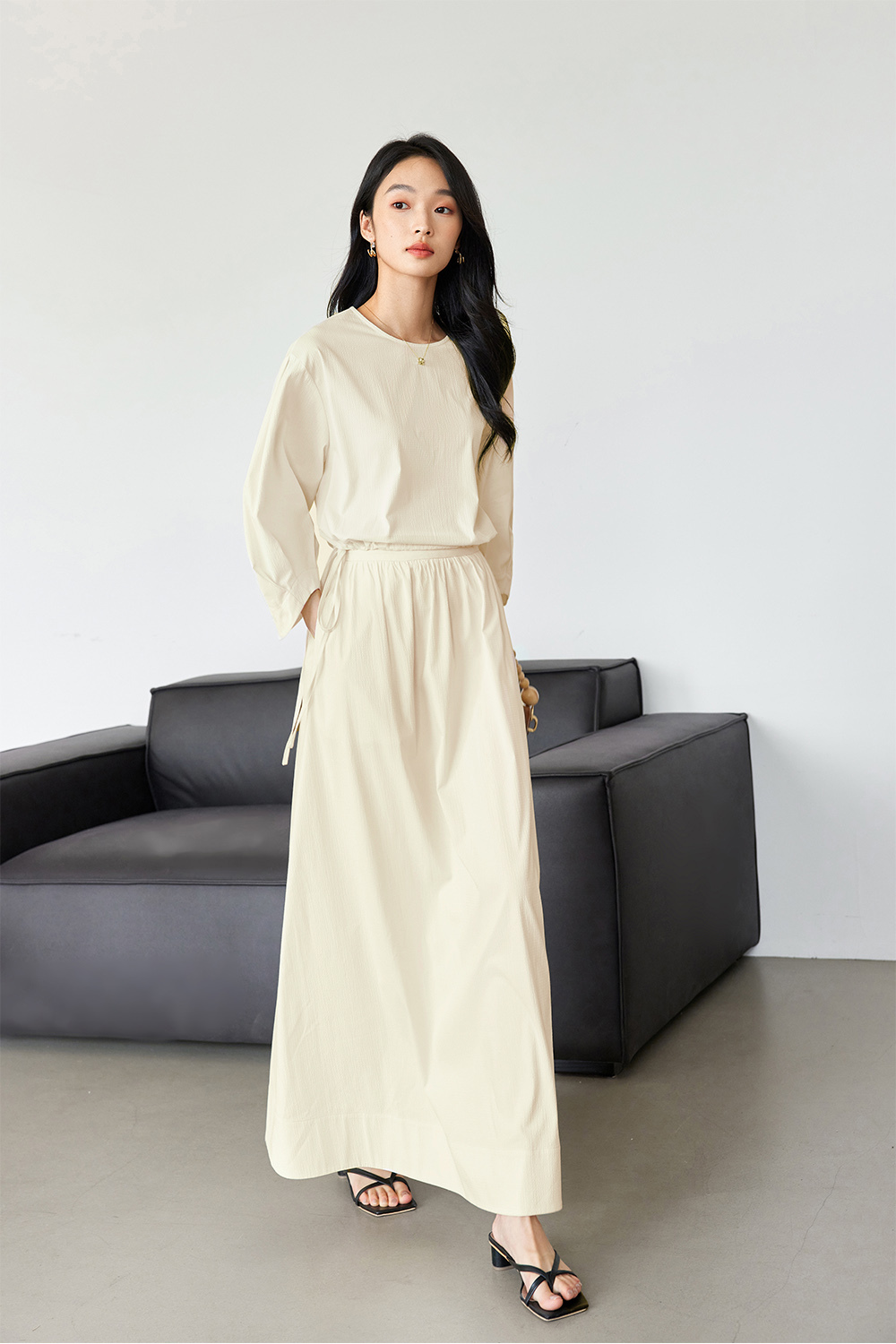Solid Color Salt Style Two-Piece Set