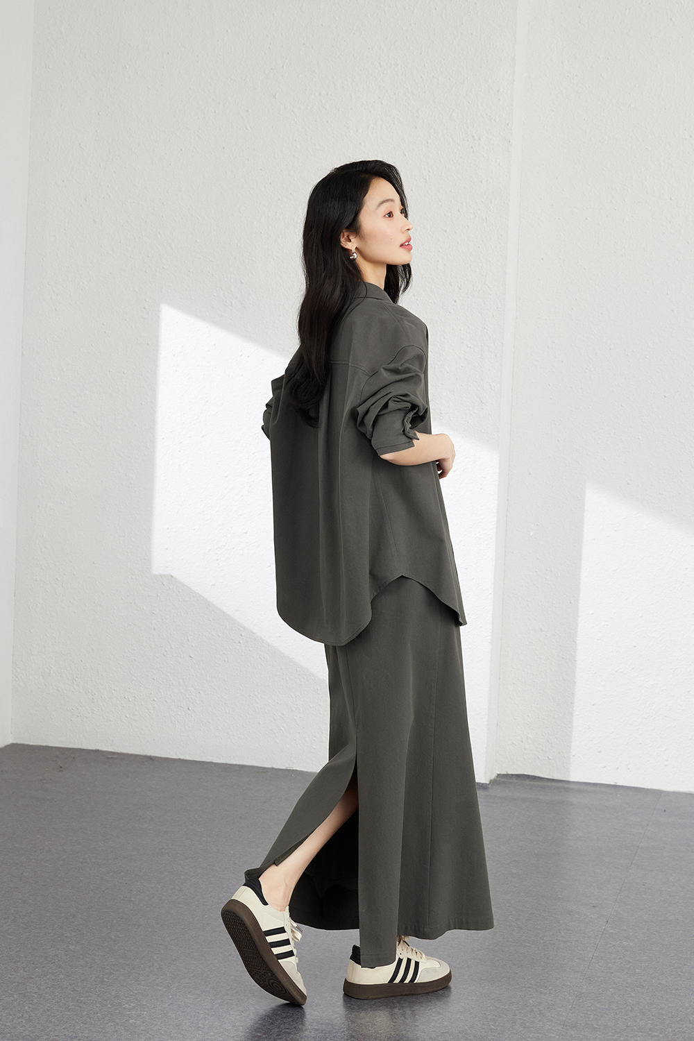 Fashionable Temperament Solid Color Suit-VIMLYSTORE