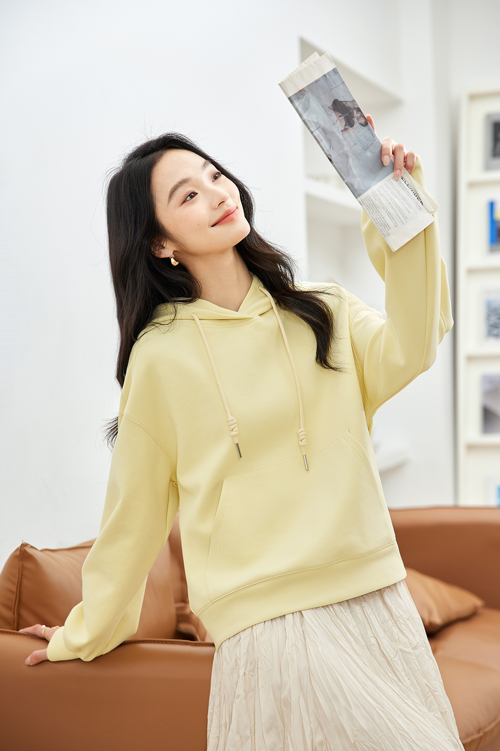 Lazy American Style Casual Hoodie Sweatshirt-VIMLYSTORE