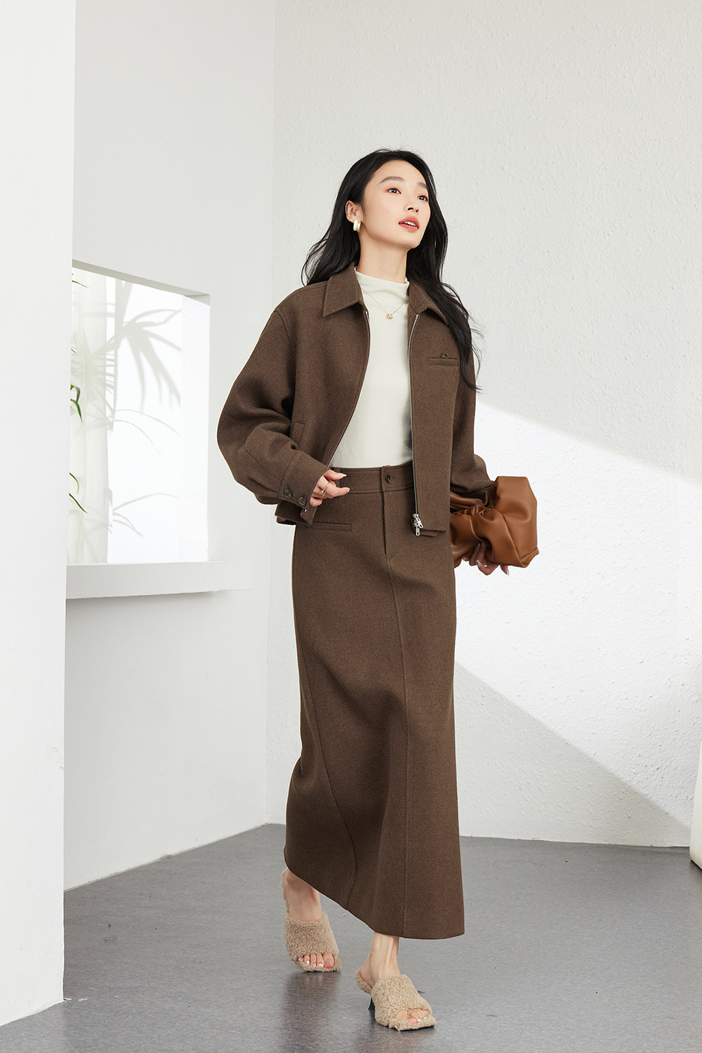Thickened Quilted Cotton Fashionable Suit