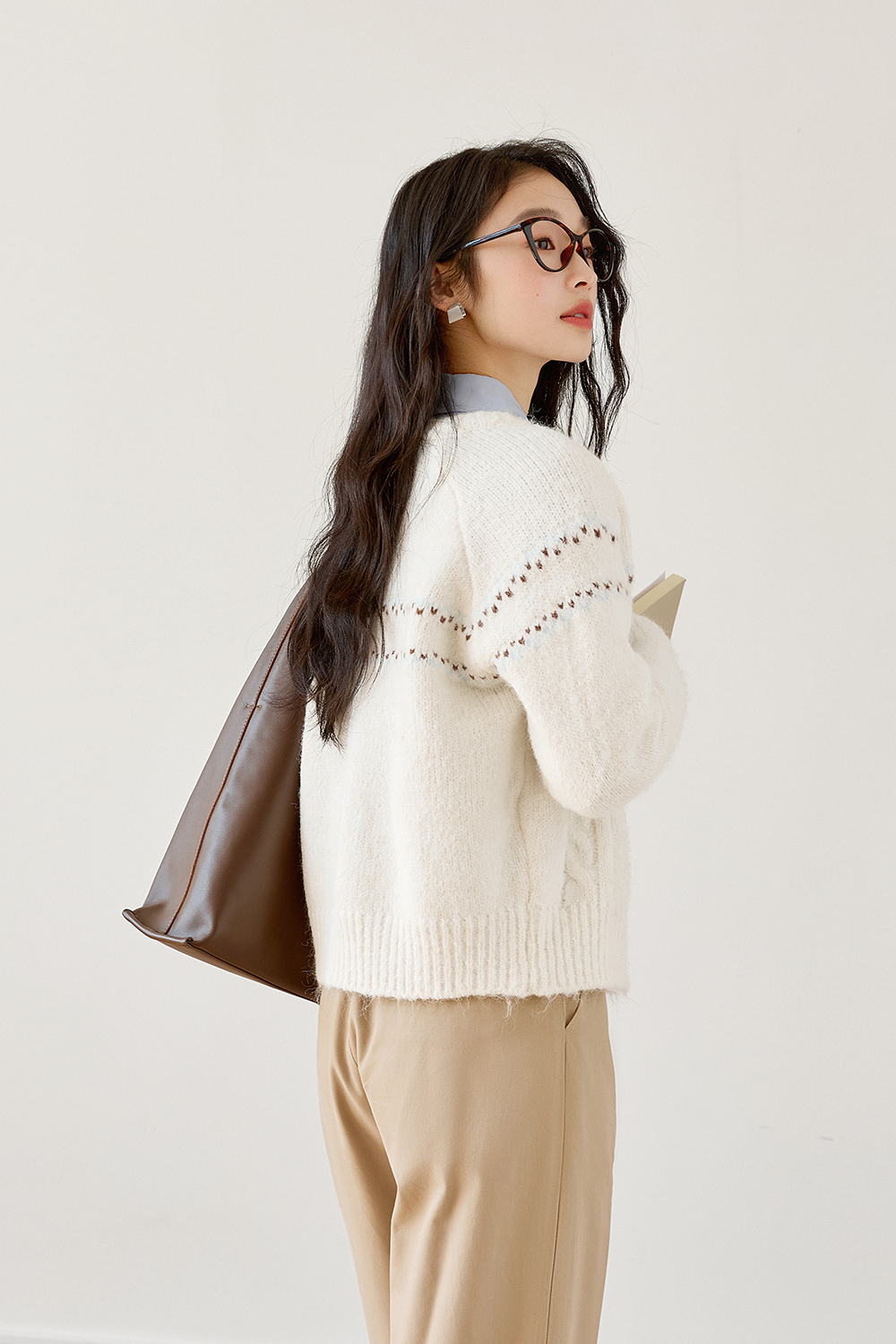 Soft And Loose Knitted Cardigan-VIMLYSTORE