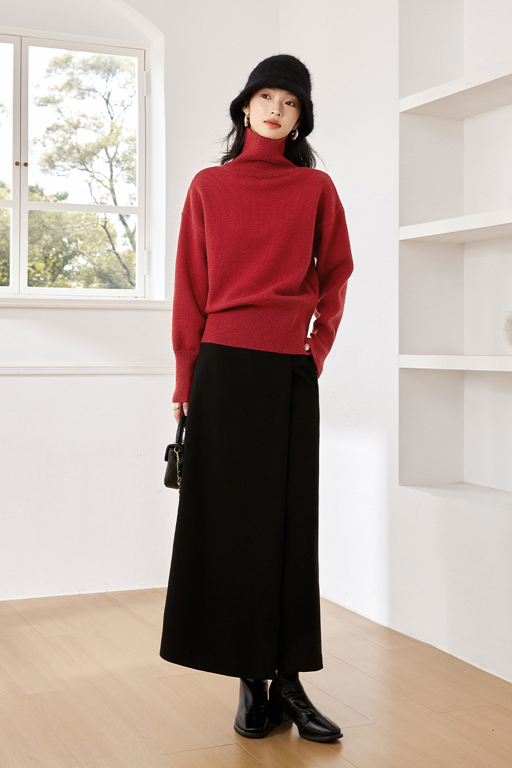 Lazystyle Warm Knitted Sweater-VIMLYSTORE