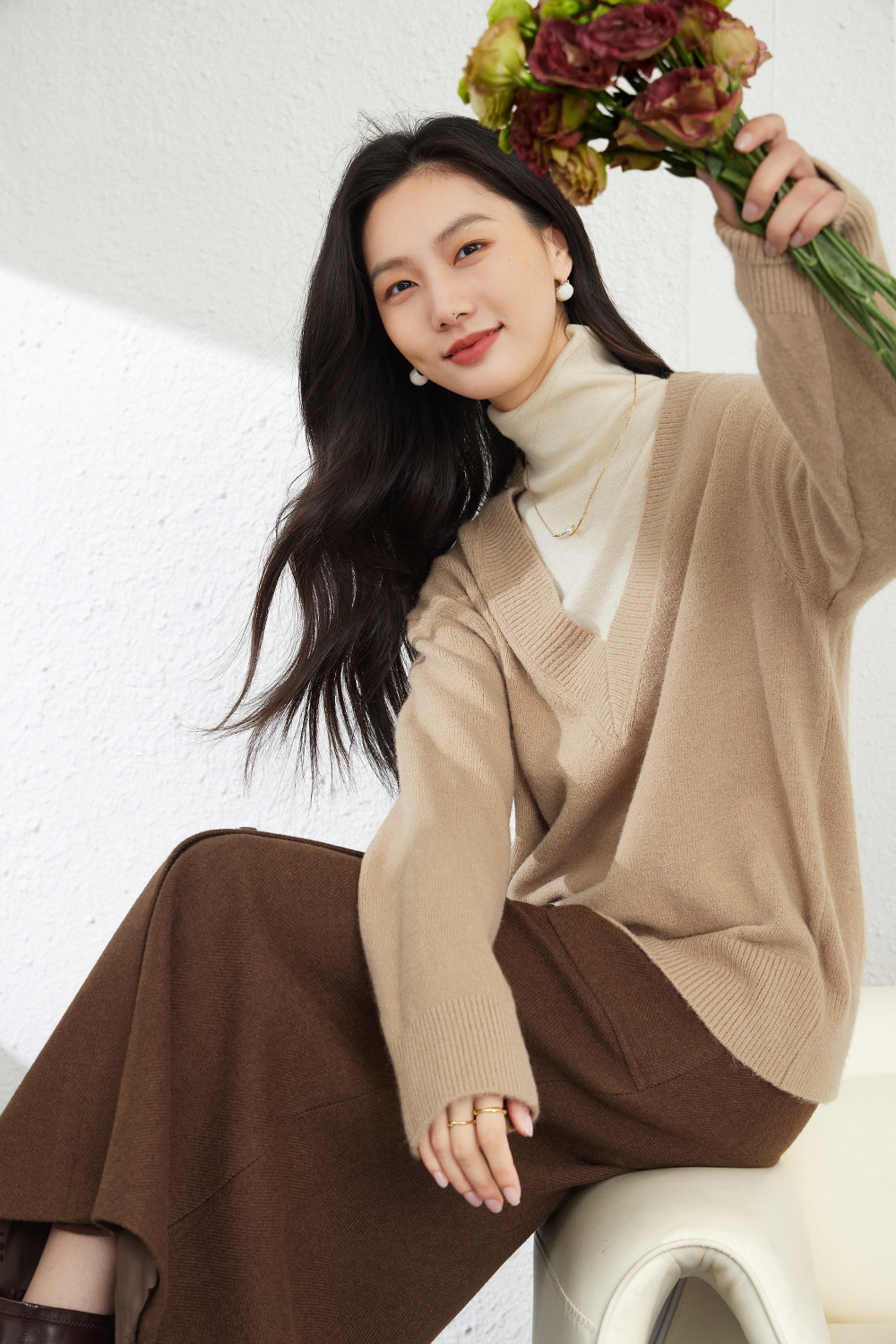 Lazy Style Soft Knit Sweater-VIMLYSTORE