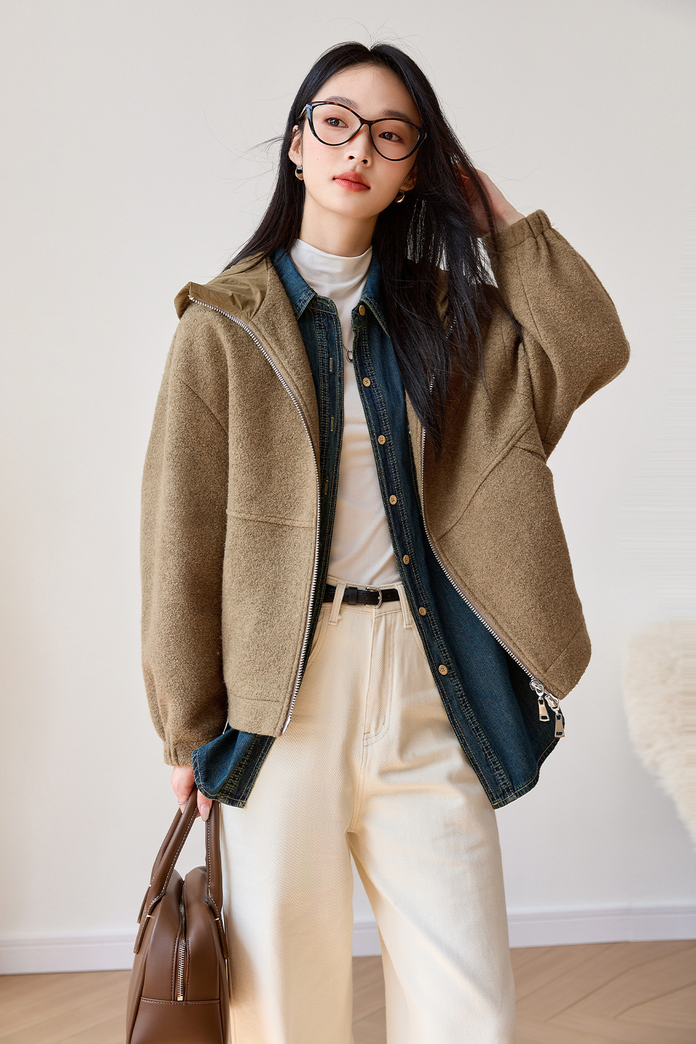 Quilted Thickened Short Jacket-VIMLYSTORE