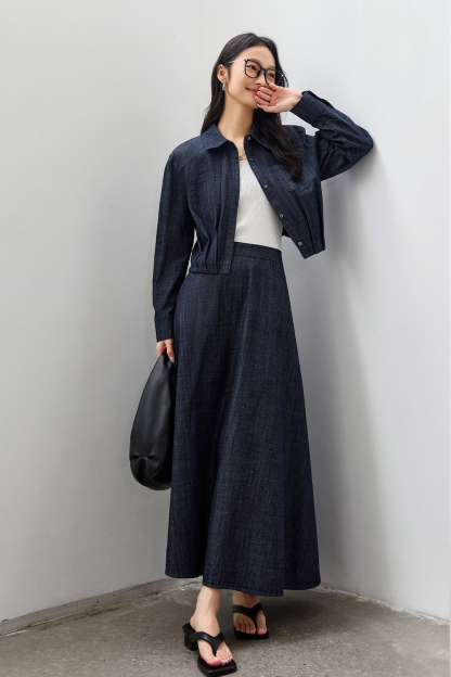 Pure Cotton Casual Denim Set