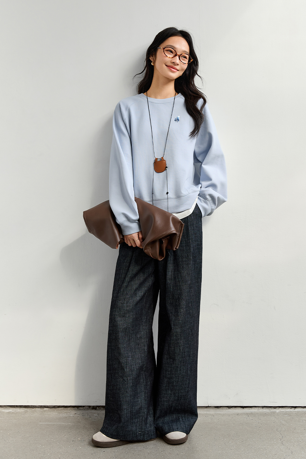 Breathable Texture Sweatshirt-VIMLYSTORE