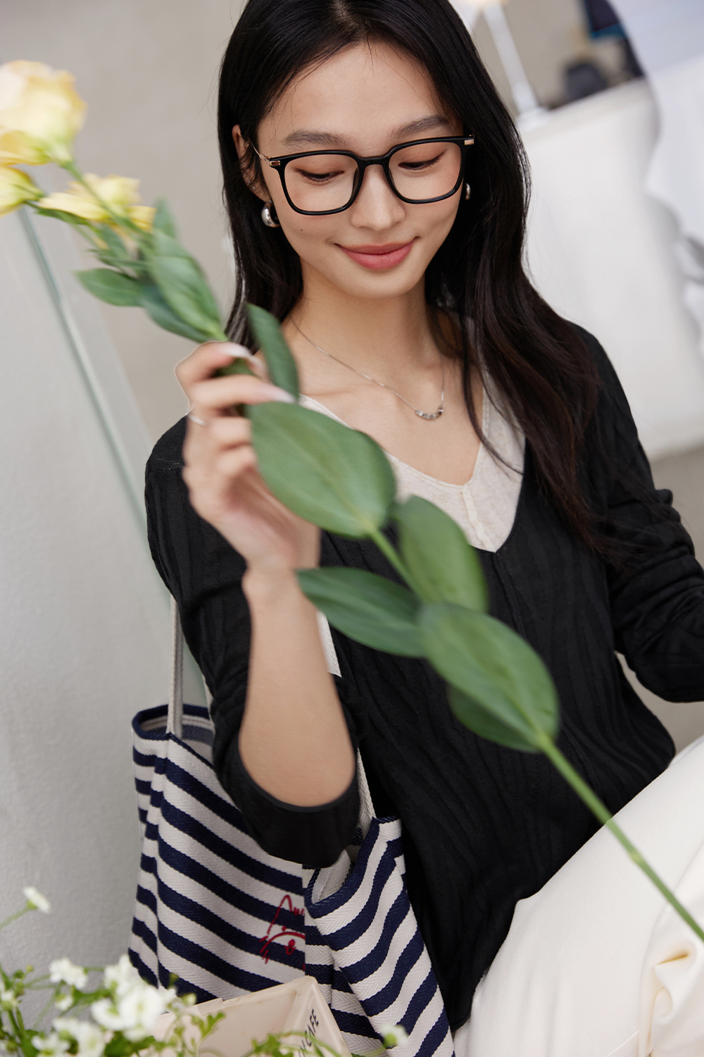 Faux Two-piece Comfortable Knitwear-VIMLYSTORE