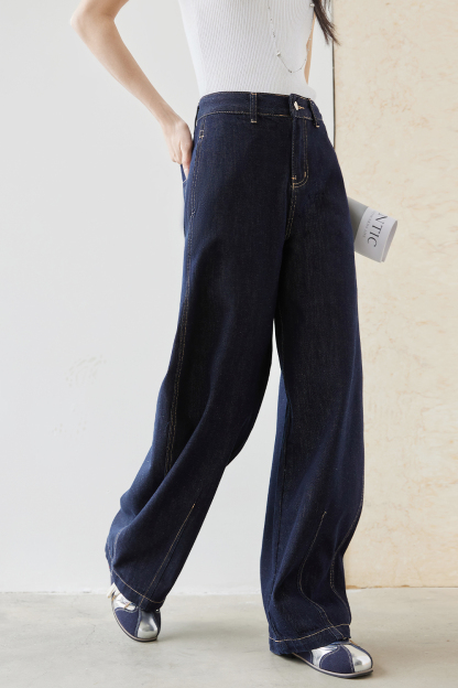 High Cotton Denim Banana Pants