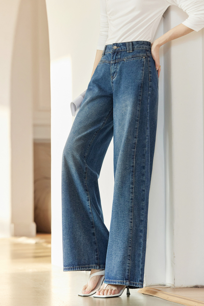 Double Pleat Jeans