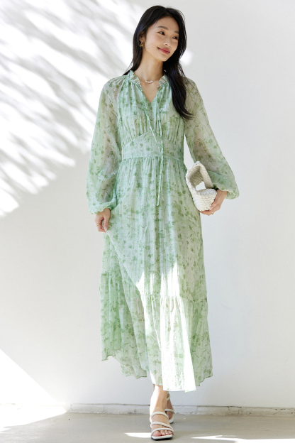 Fresh Floral Dress