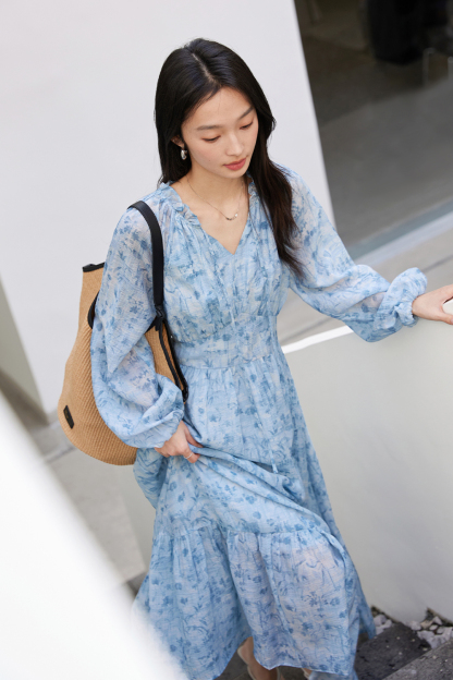 Fresh Floral Dress