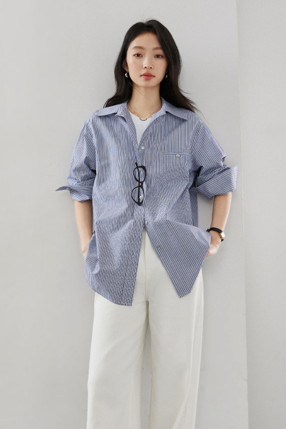 Modern Striped Shirt