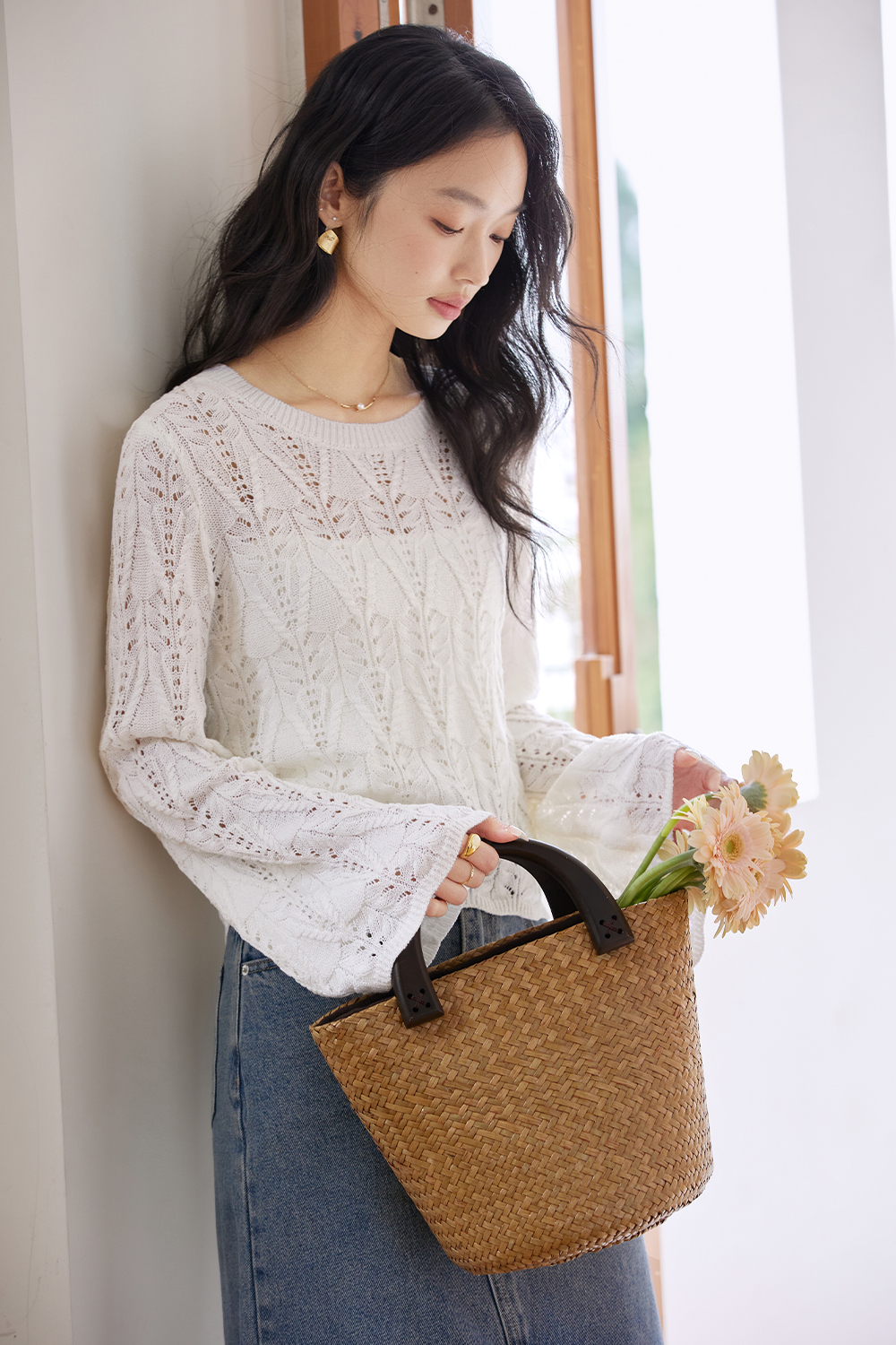 Lace Patterned Knitwear