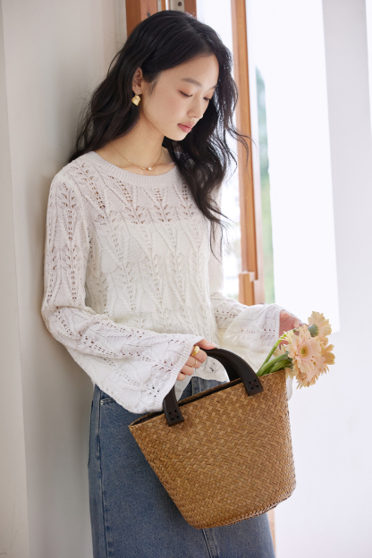 Lace Patterned Knitwear