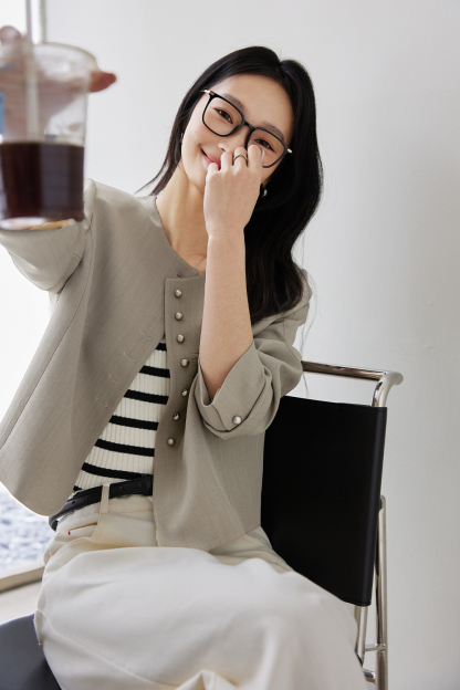 Simple Designed Short Length Jacket