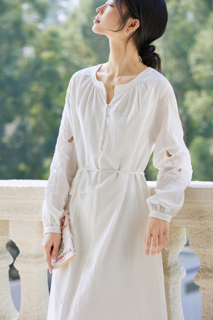 Bohemian Embroidered Dress