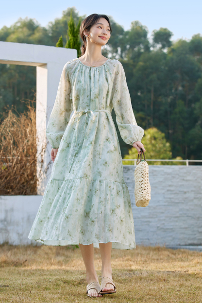 Romantic Floral Dress