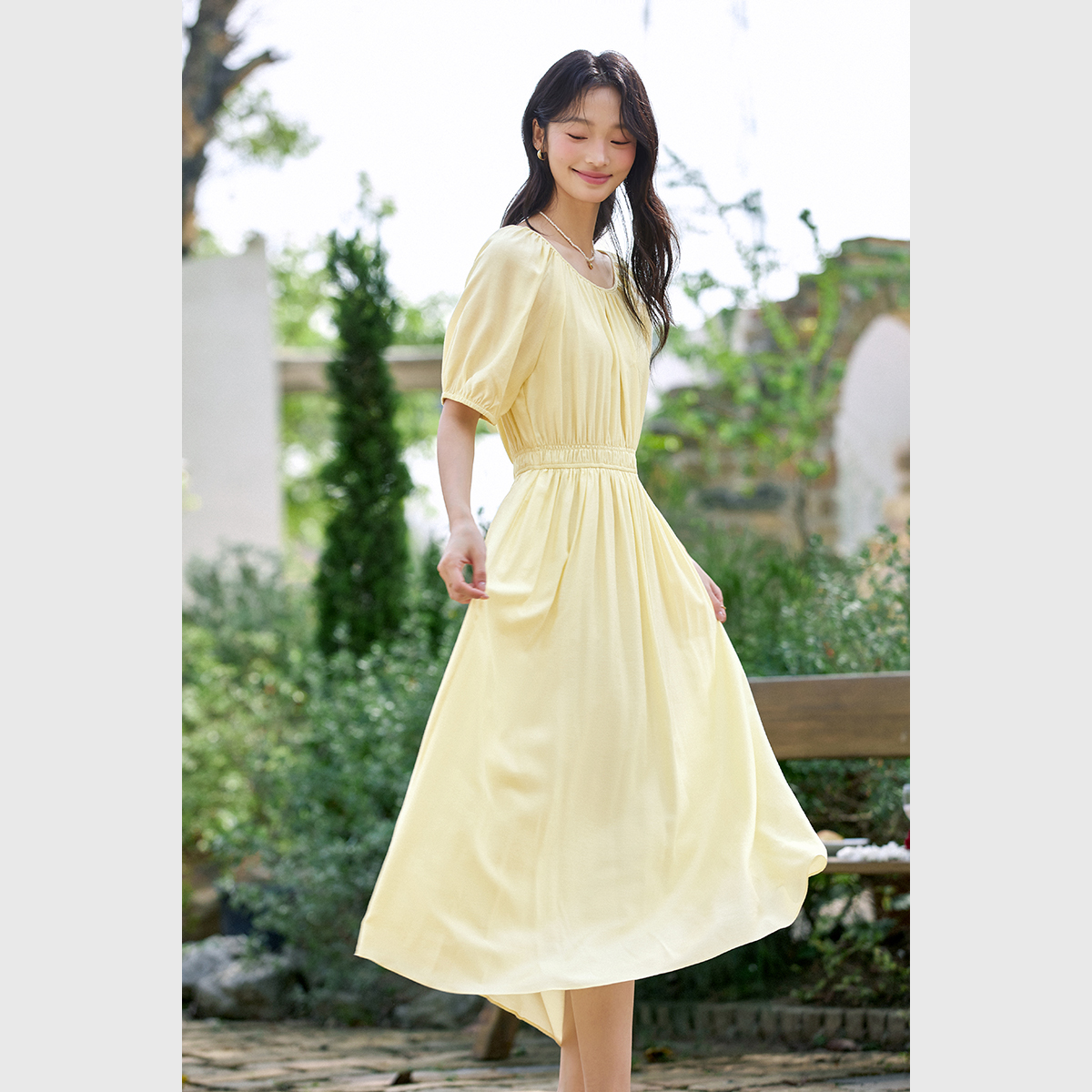 Elegant Garden Dress