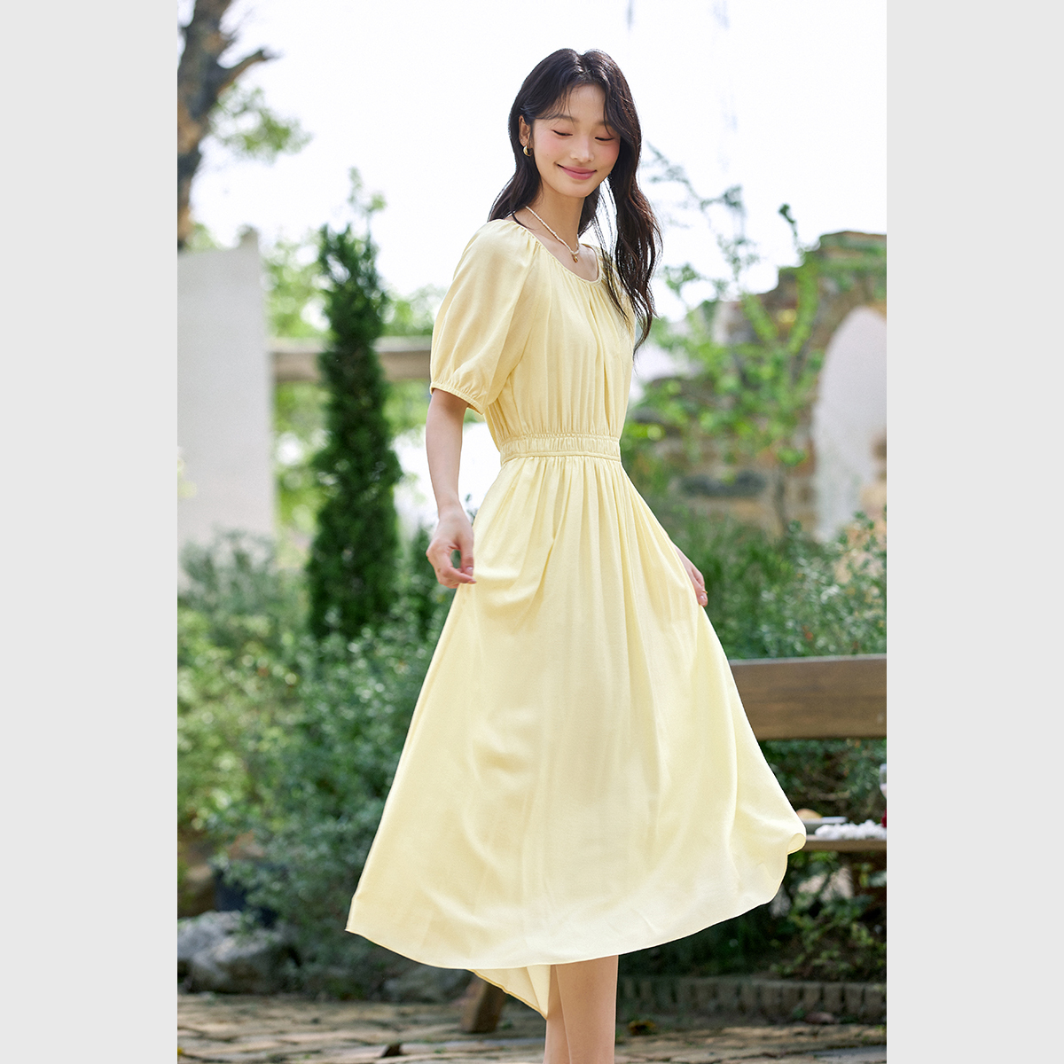Elegant Garden Dress