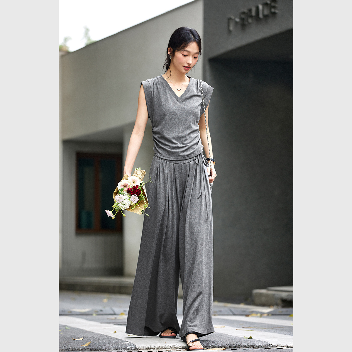 Gray Tone Comfortable Suit