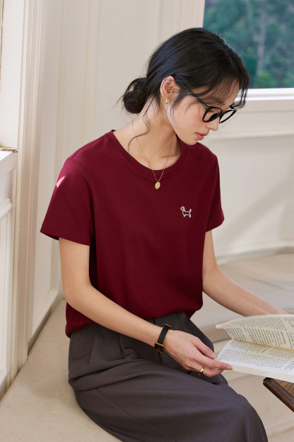 Lines Puppy Casual T-Shirt