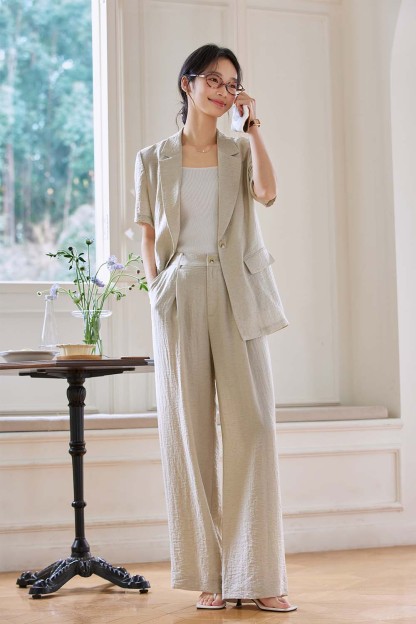 Casual Blazer Commuter Suit