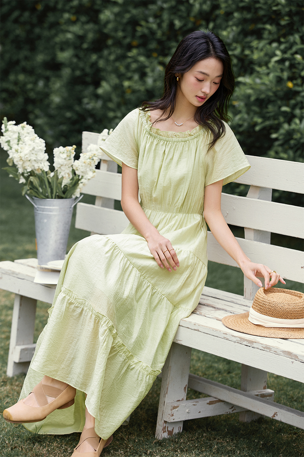 Elegant Loose Cake Dress-VIMLYSTORE