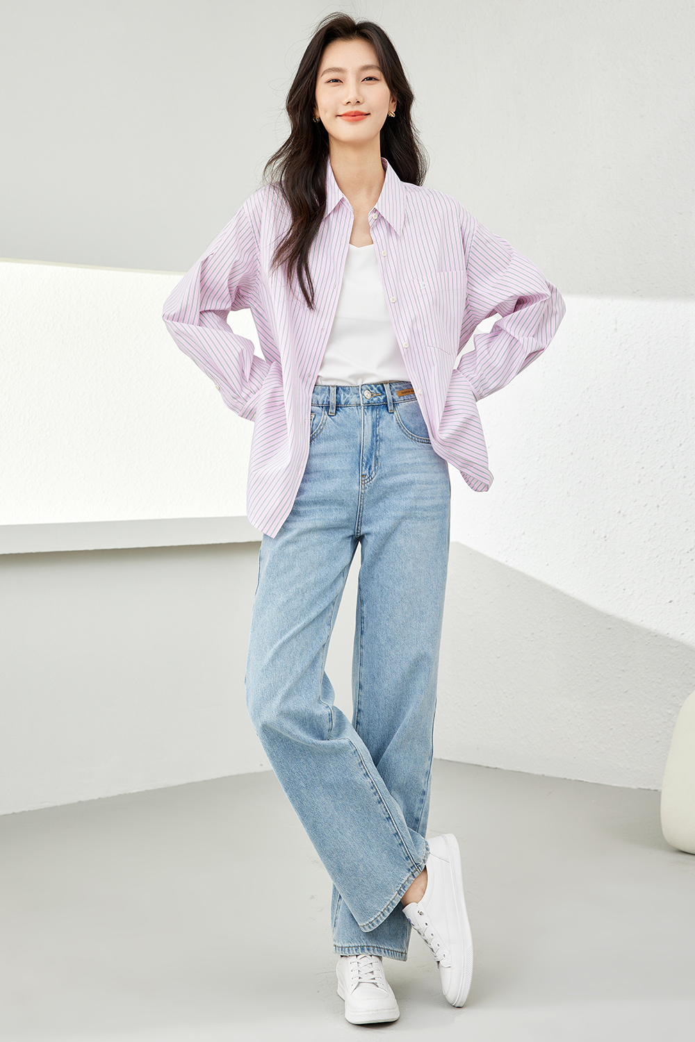 Spring Striped Shirt