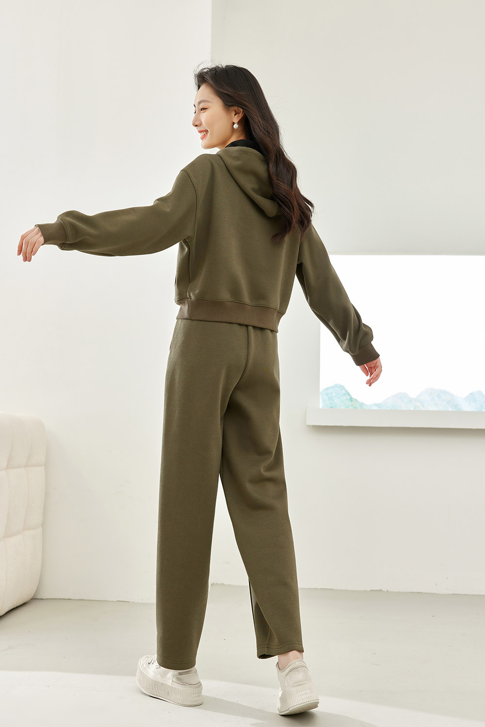 Thick Casual Two-Piece Set