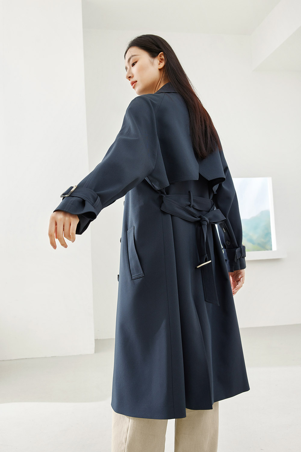 Long Trench Coat