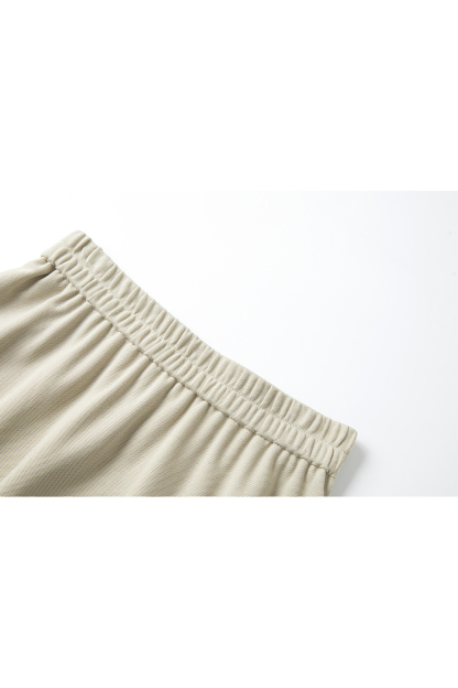 Round Neck Embroidered Top with A-Line Skirt Set