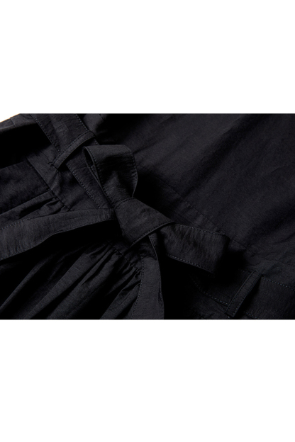 French Elegant V-neck Sleeveless Pleated Dress-VIMLYSTORE