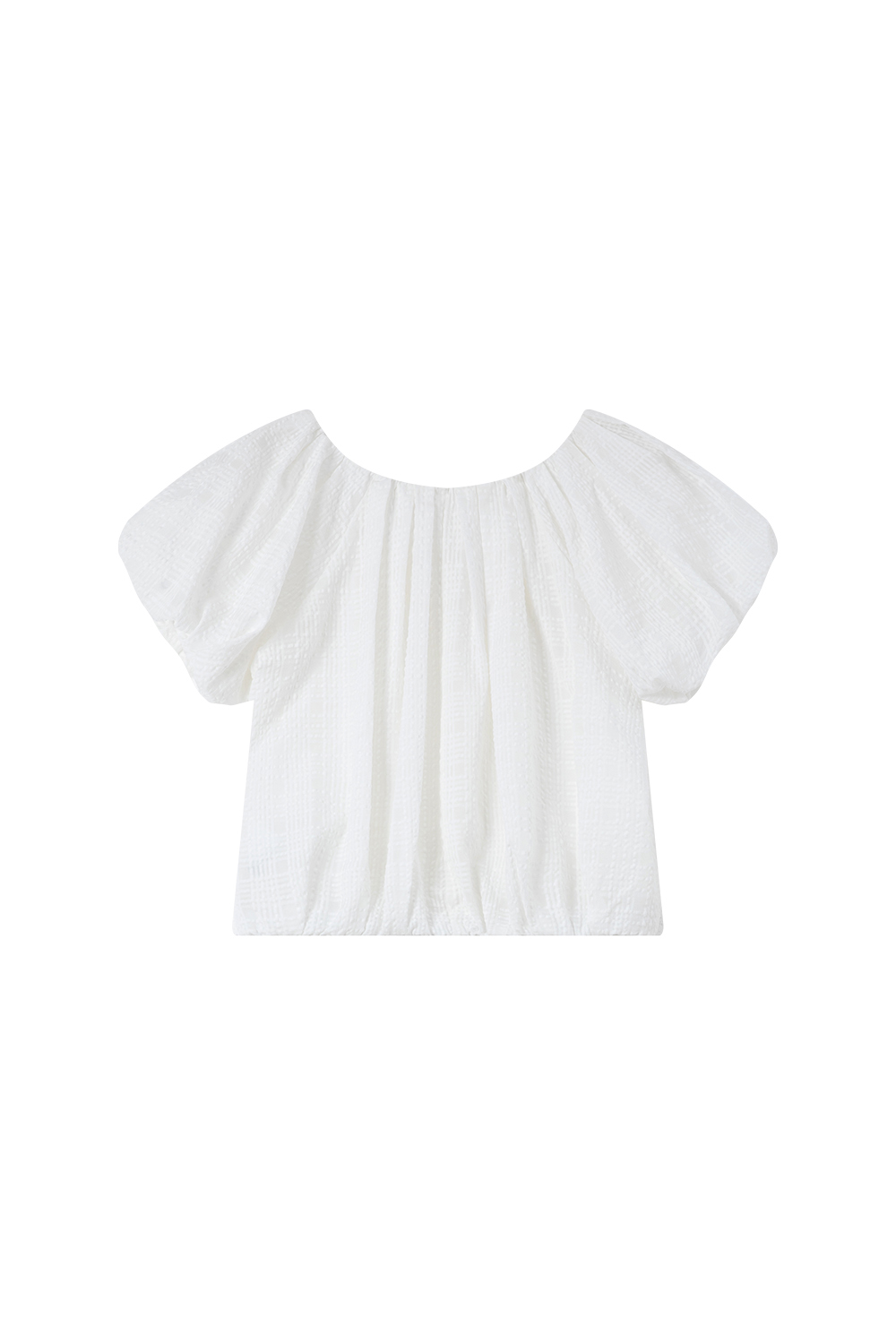 Simple U-Neck Top with High-Waist Skirt Set-VIMLYSTORE