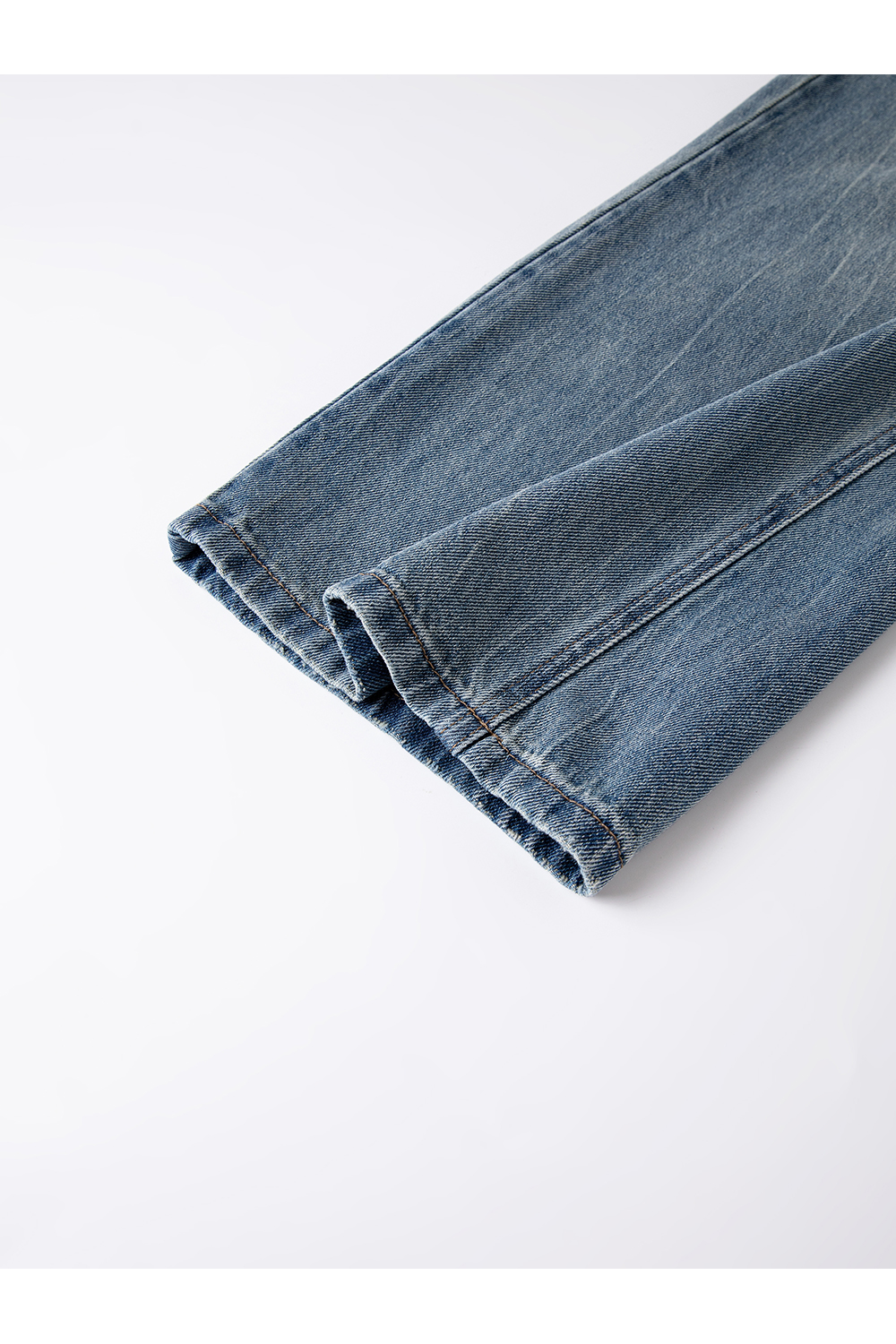 Blue Distressed Detail Slimming Jeans-VIMLYSTORE